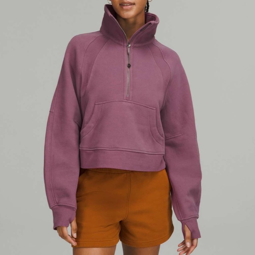 Lululemon Scuba Oversized Funnel Neck Half-Zip